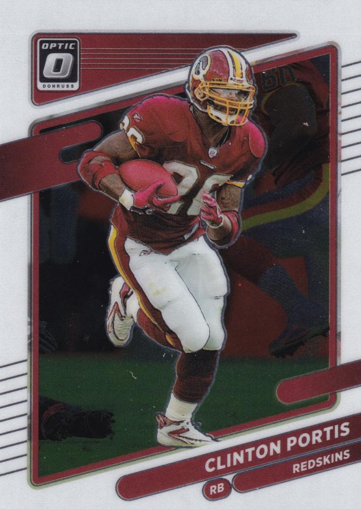 Clinton Portis #6 Washington Redskins | 2021 Donruss Optic | NFL Football