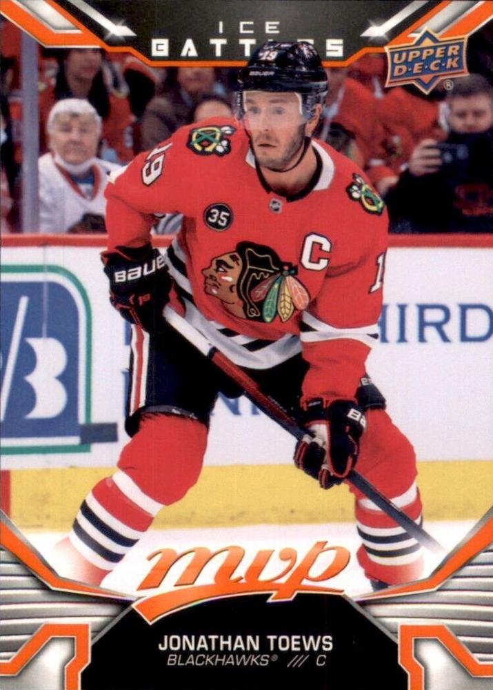 Jonathan Toews #6 Chicago Blackhawks | 2022-23 Upper Deck MVP Ice Battles