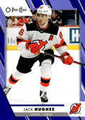 Jack Hughes #6 New Jersey Devils | 2023-24 O-Pee-Chee Blue Border