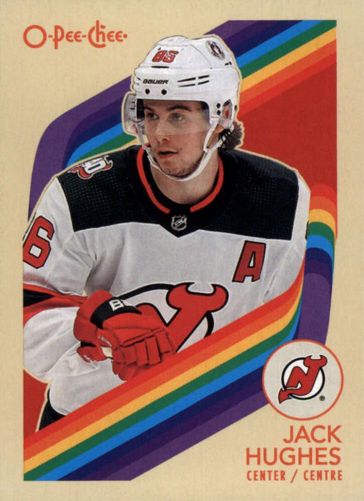 Jack Hughes #6 New Jersey Devils | 2023-24 O-Pee-Chee Retro
