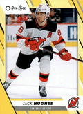 Jack Hughes #6 New Jersey Devils | 2023-24 O-Pee-Chee Yellow Border