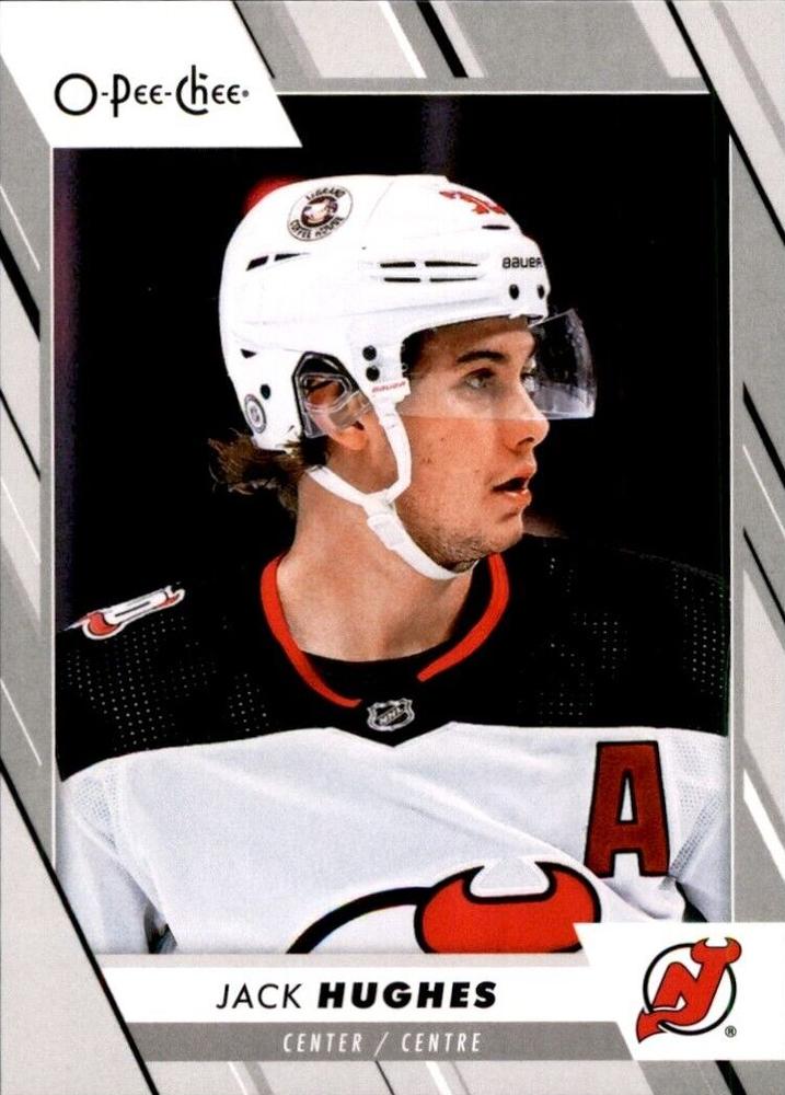 Jack Hughes #6 New Jersey Devils | 2023-24 O-Pee-Chee Hockey