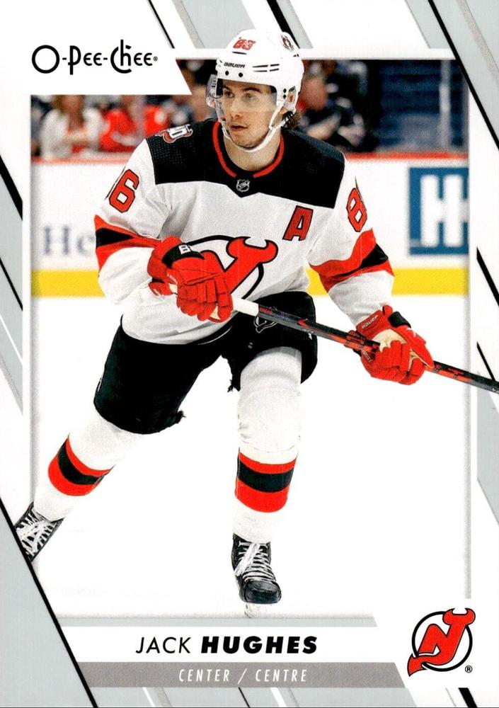 Jack Hughes #6 New Jersey Devils | 2023-24 O-Pee-Chee Hockey