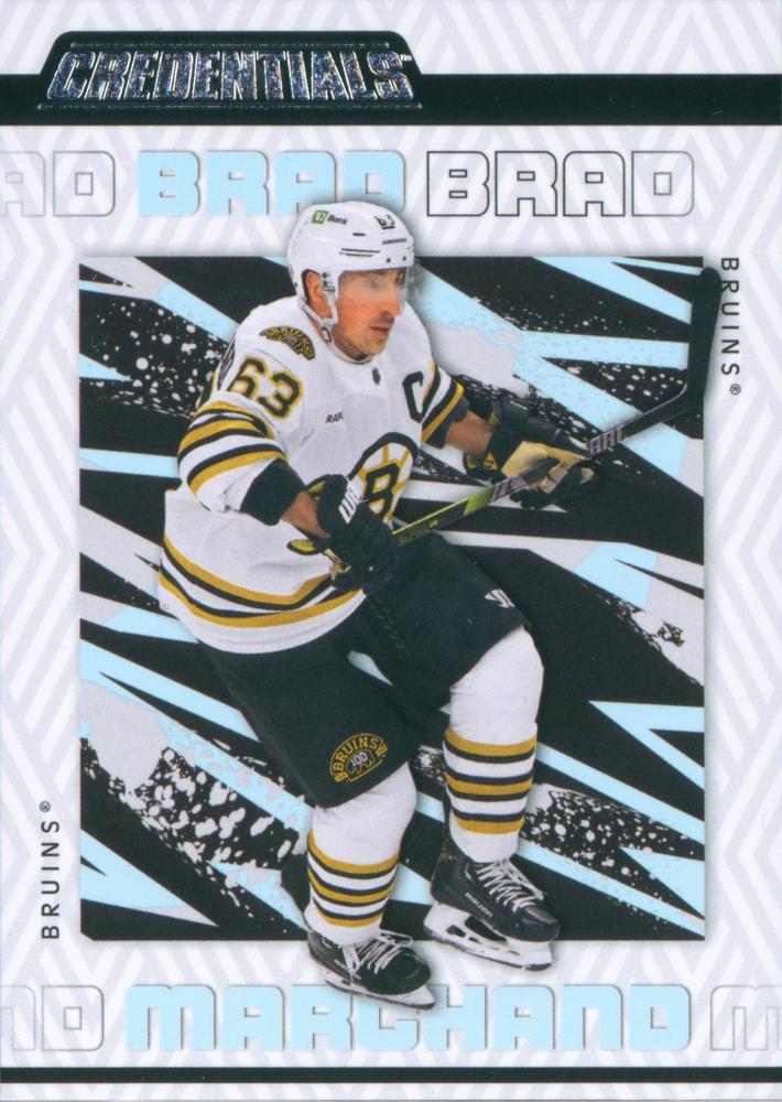 Brad Marchand #6 Boston Bruins | 2023-24 Upper Deck Credentials