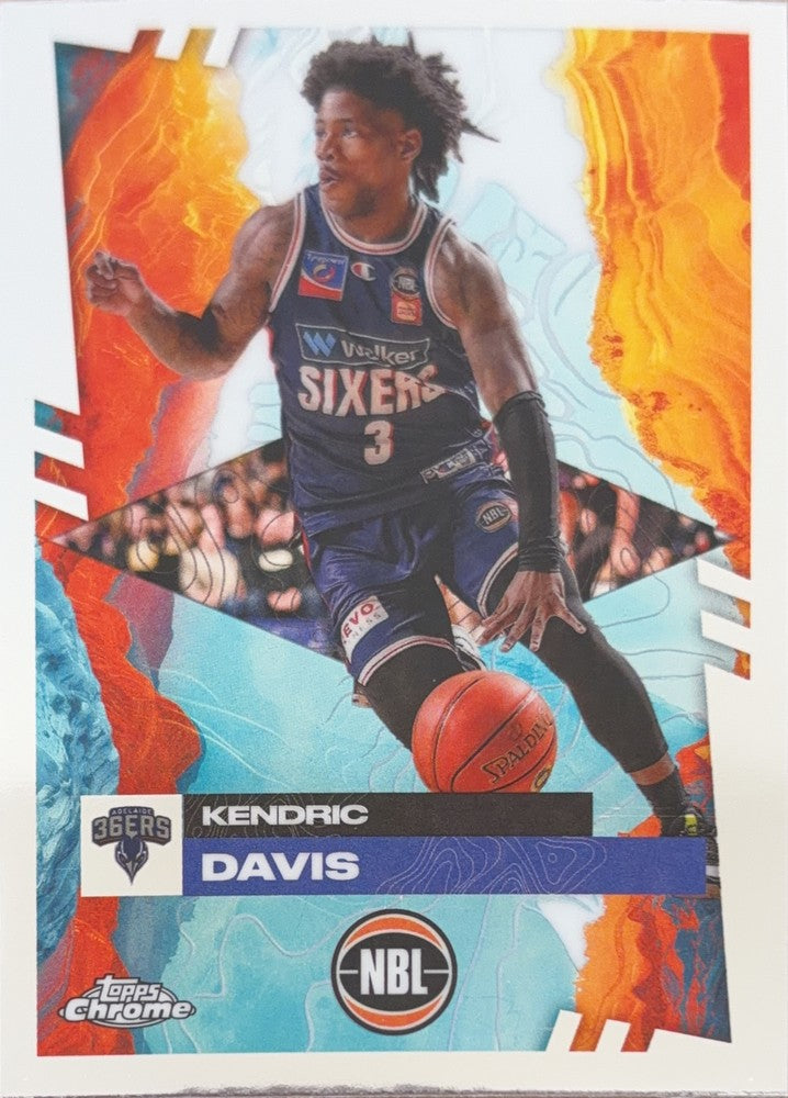 Kendric Davis #6 Adelaide 36ers | 2024-25 Topps Chrome NBL (front)