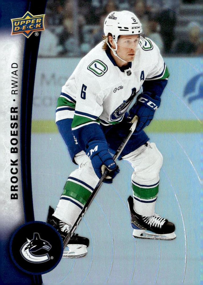 Brock Boeser #6 Vancouver Canucks | 2025-26 Upper Deck Tim Hortons Collector's Series