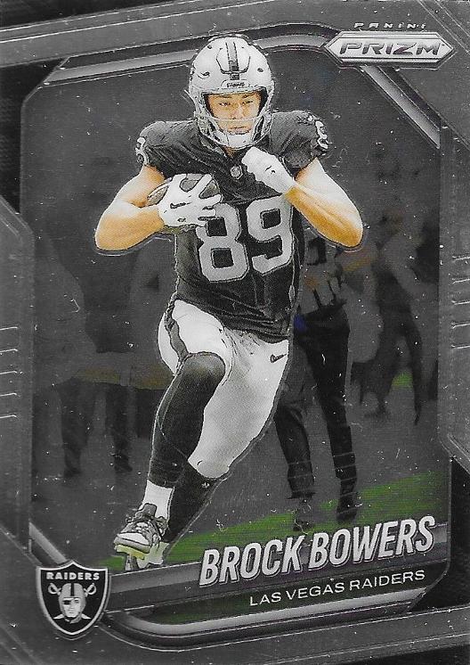 Brock Bowers #6 Las Vegas Raiders | 2025 Panini Prizm | NFL Football