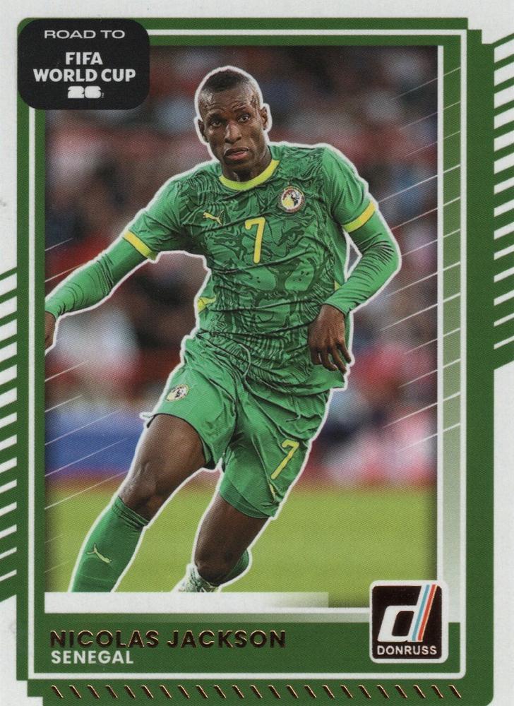 Nicolas Jackson #6 Senegal | 2025-26 Donruss Road to FIFA World Cup