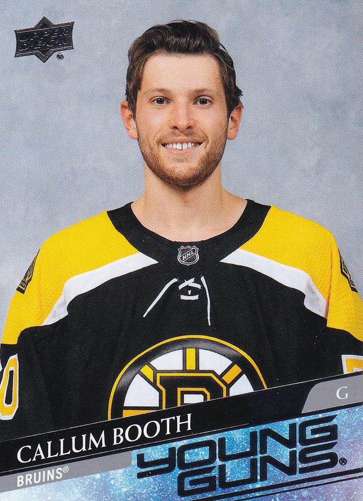 Callum Booth #704 Boston Bruins | 2020-21 Upper Deck
