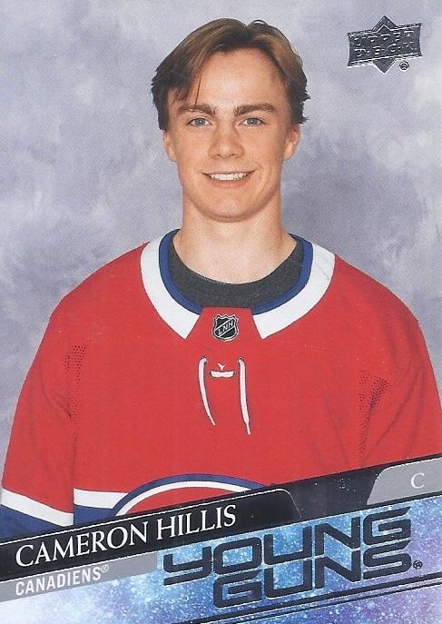Cameron Hillis #705 Montreal Canadiens | 2020-21 Upper Deck