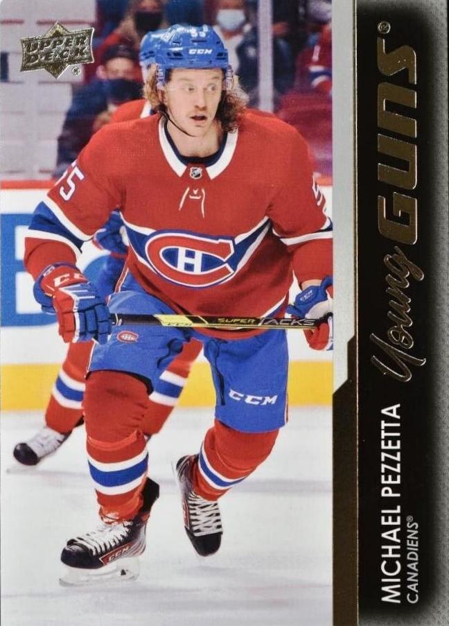 Michael Pezzetta #705 Montreal Canadiens | 2021-22 Upper Deck