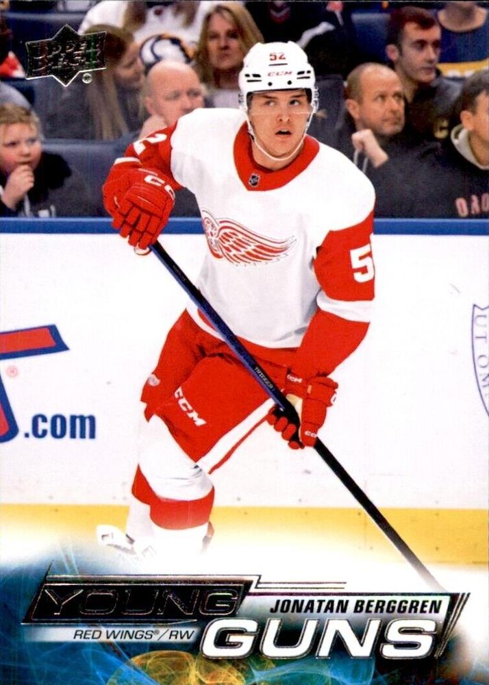 Jonatan Berggren #705 Detroit Red Wings | 2022-23 Upper Deck