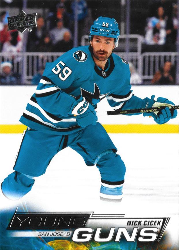 Nick Cicek #707 San Jose Sharks | 2022-23 Upper Deck