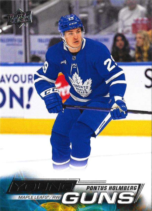 Pontus Holmberg #709 Toronto Maple Leafs | 2022-23 Upper Deck