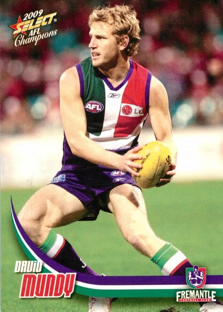 David Mundy #70 Fremantle Dockers | 2009 Select AFL Champions
