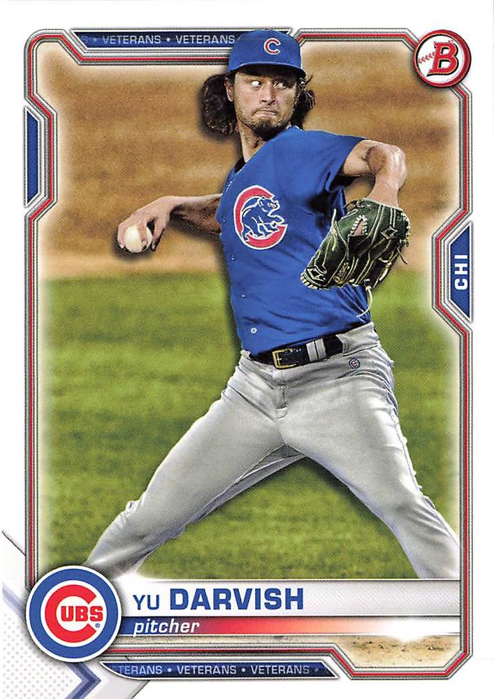 Yu Darvish #70 Chicago Cubs | 2021 Bowman