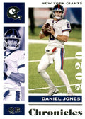 Daniel Jones #70 New York Giants | 2020 Panini Chronicles |  | NFL Football