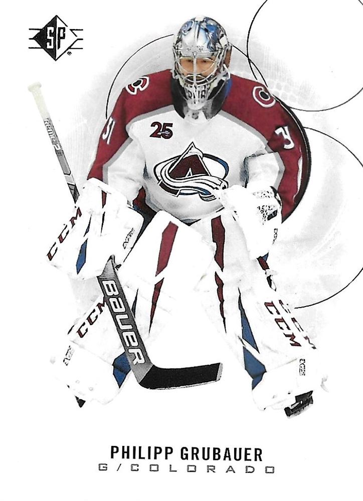 Philipp Grubauer #70 Colorado Avalanche | 2020-21 SP