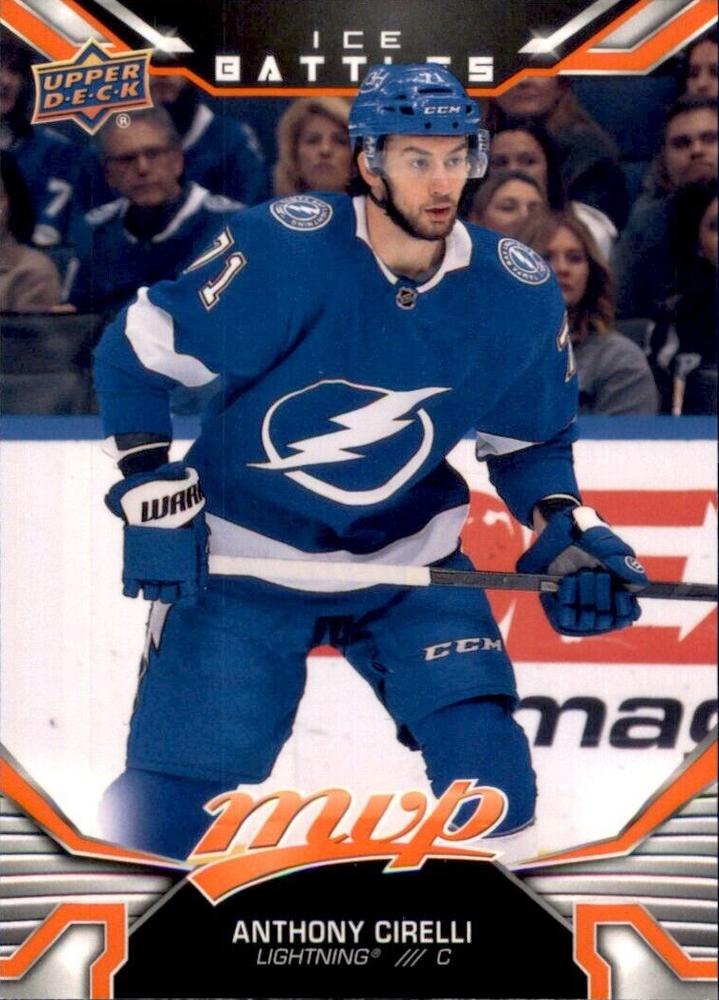 Anthony Cirelli #70 Tampa Bay Lightning | 2022-23 Upper Deck MVP Ice Battles