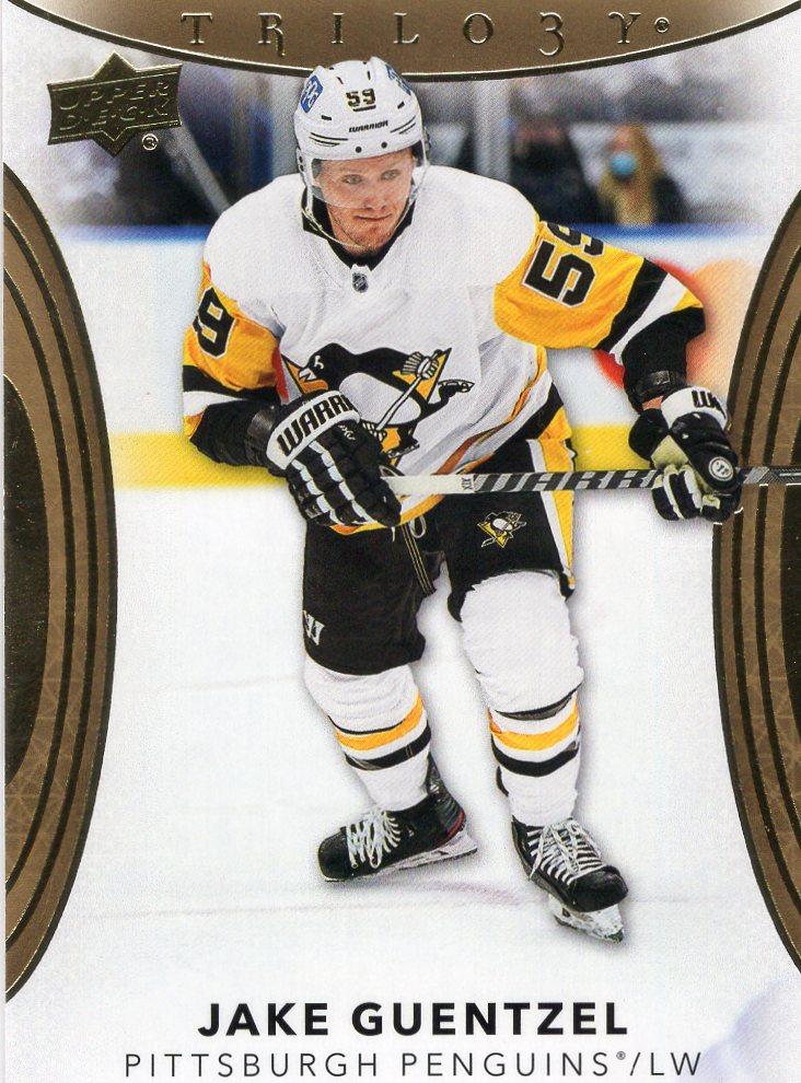 Jake Guentzel #70 Pittsburgh Penguins | 2022-23 Upper Deck Trilogy