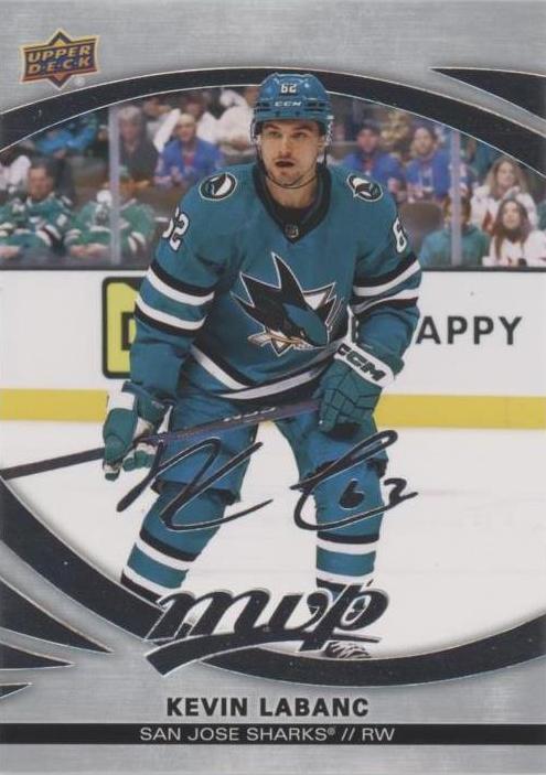 Kevin Labanc #70 San Jose Sharks | 2023-24 Upper Deck MVP Silver Script