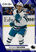 William Eklund #70 San Jose Sharks | 2023-24 O-Pee-Chee Blue Border