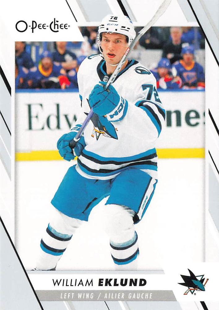 William Eklund #70 San Jose Sharks | 2023-24 O-Pee-Chee Hockey