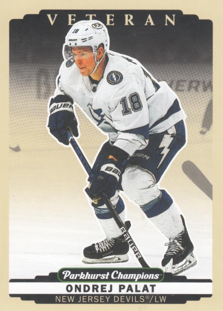 Ondrej Palat #70 New Jersey Devils | 2022-23 Parkhurst Champions