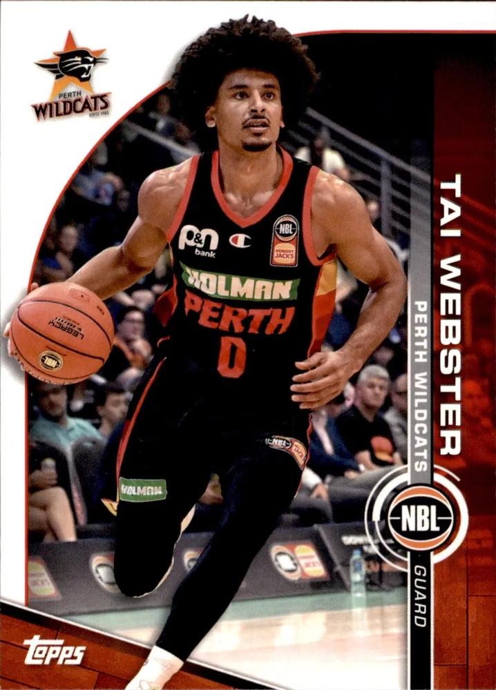 Tai Webster #70 Perth Wildcats | 2023-24 Topps NBL