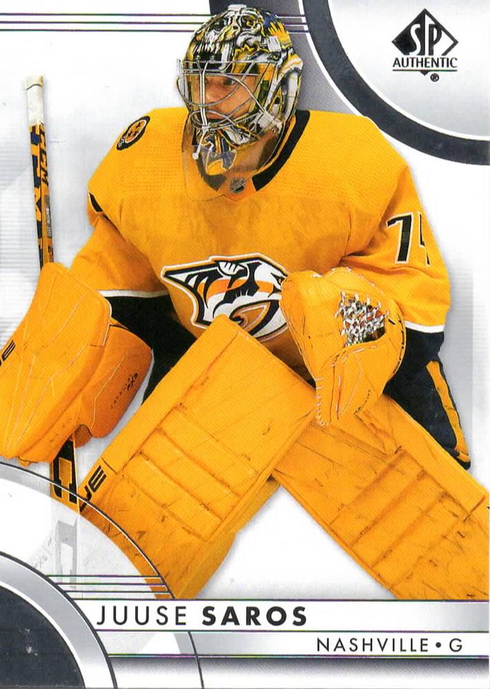 Juuse Saros #70 Nashville Predators | 2023-24 SP Authentic