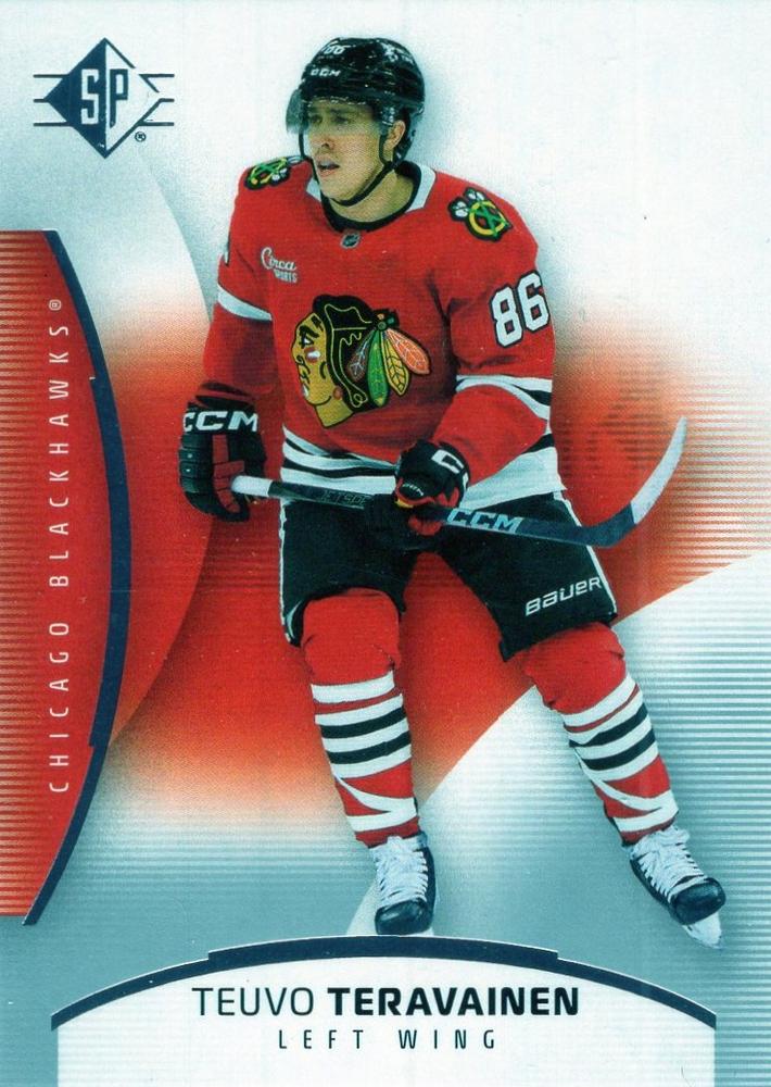 Teuvo Teravainen #70 Chicago Blackhawks | 2025-26 Upper Deck SP Hockey