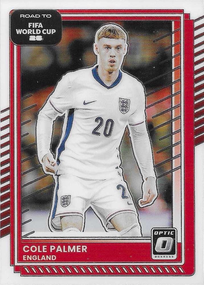 Cole Palmer #70 England | 2025-26 Donruss Road to FIFA World Cup Optic Parallel