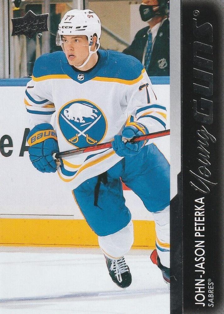 John-Jason Peterka #711 Buffalo Sabres | 2021-22 Upper Deck