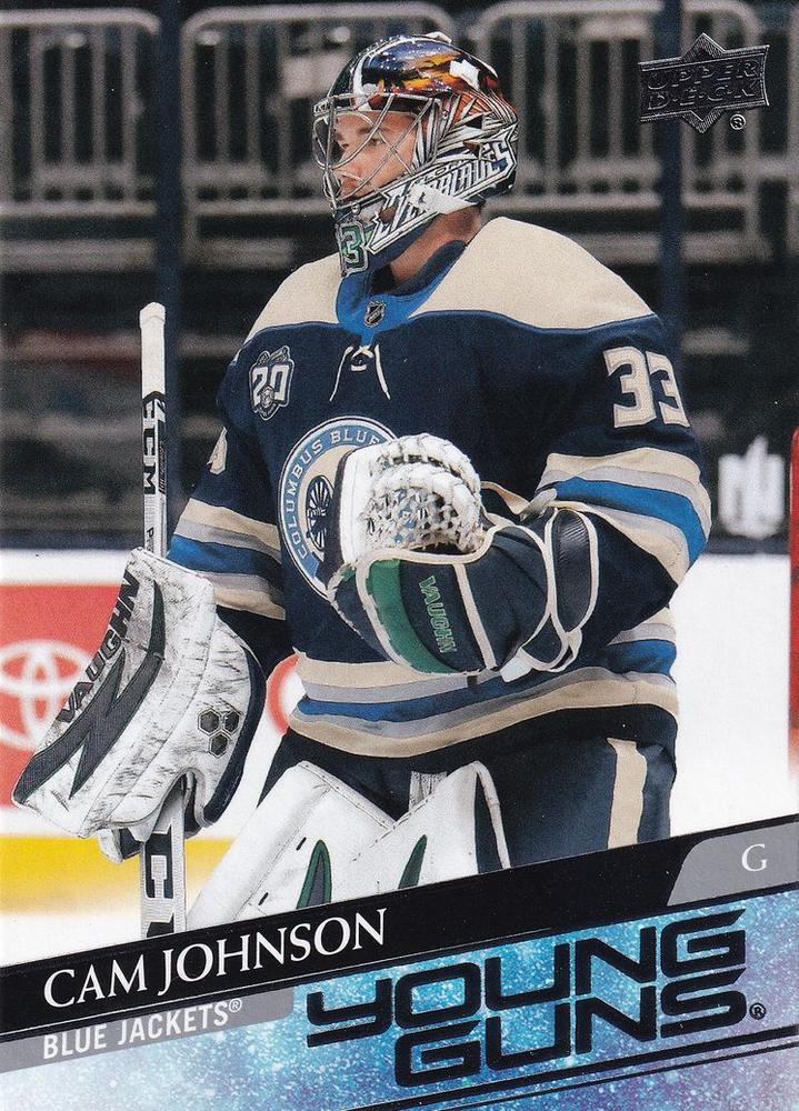 Cam Johnson #712 Columbus Blue Jackets | 2020-21 Upper Deck