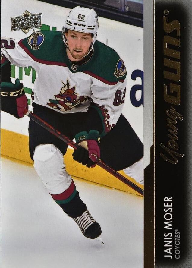 Janis Moser #712 Arizona Coyotes | 2021-22 Upper Deck