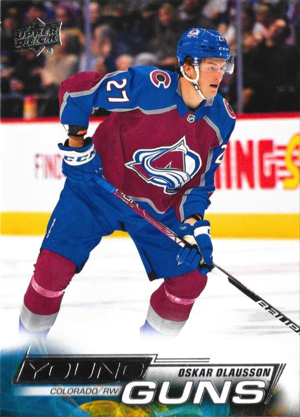 Oskar Olausson #712 Colorado Avalanche | 2022-23 Upper Deck