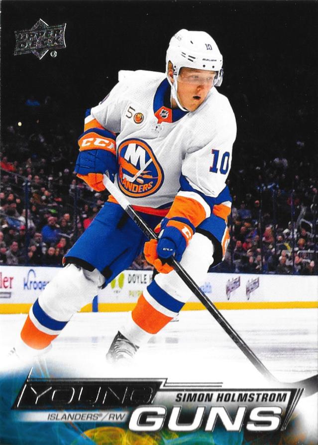 Simon Holmstrom #713 New York Islanders | 2022-23 Upper Deck