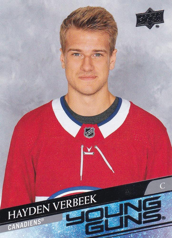 Hayden Verbeek #714 Montreal Canadiens | 2020-21 Upper Deck
