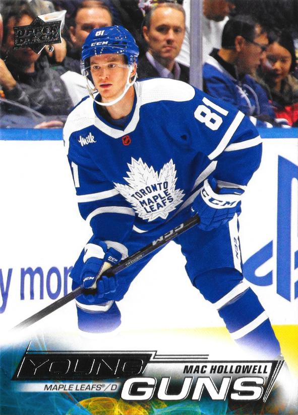 Mac Hollowell #714 Toronto Maple Leafs | 2022-23 Upper Deck
