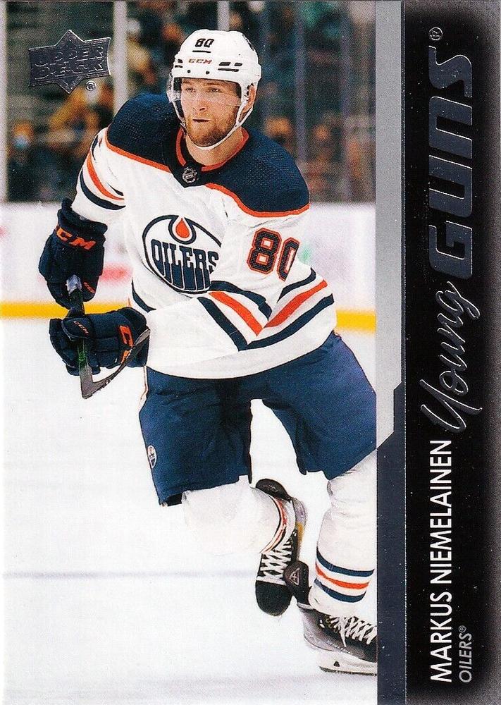 Markus Niemelainen #715 Edmonton Oilers | 2021-22 Upper Deck