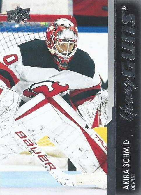 Akira Schmid #716 New Jersey Devils | 2021-22 Upper Deck