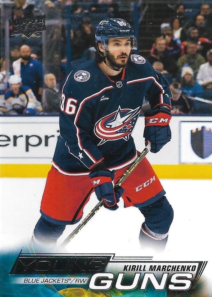Kirill Marchenko #718 Columbus Blue Jackets | 2022-23 Upper Deck