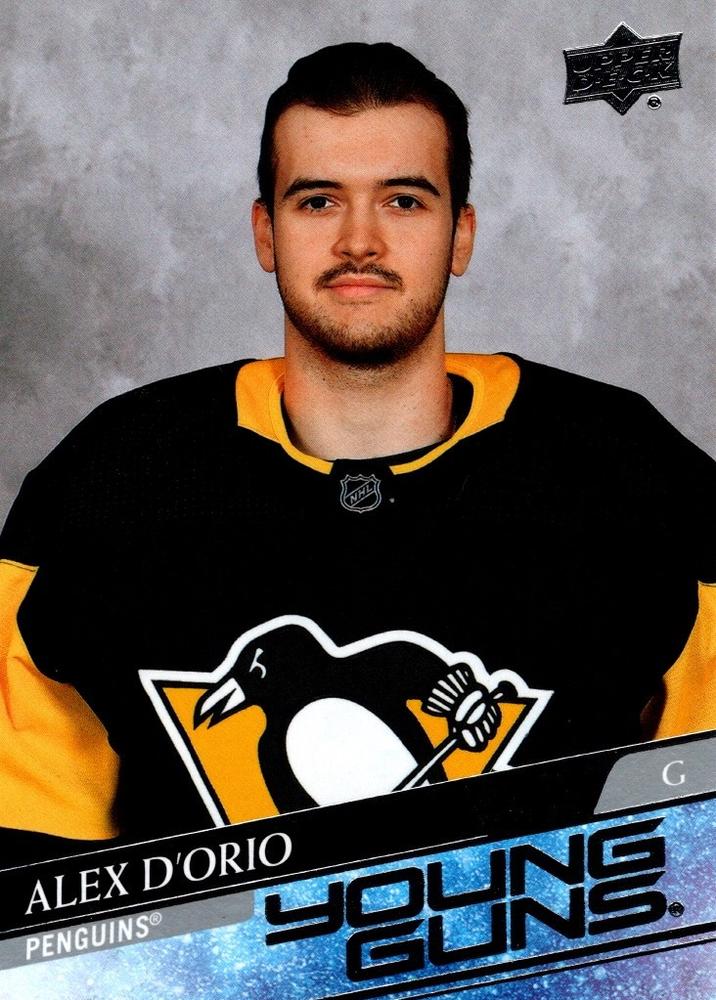 Alex D'Orio #719 Pittsburgh Penguins | 2020-21 Upper Deck