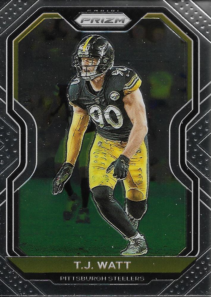 T.J. Watt #71 Pittsburgh Steelers | 2020 Panini Prizm | NFL Football