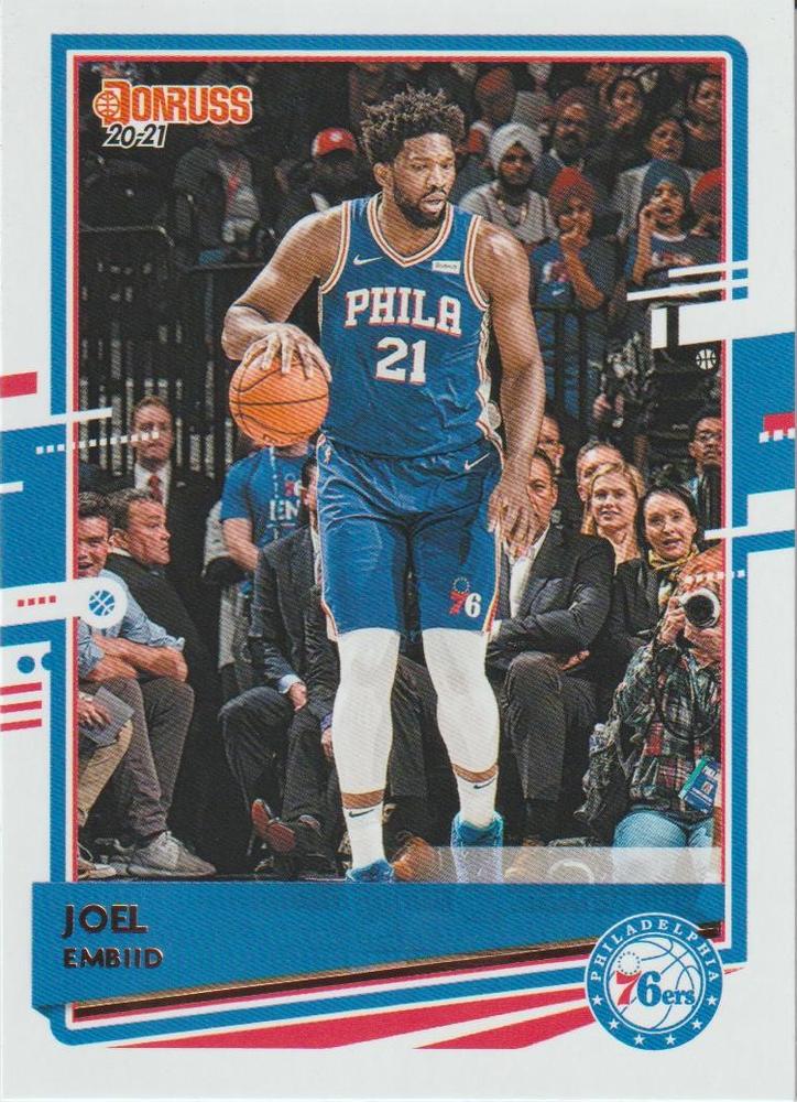 Joel Embiid #71 Philadelphia 76ers | 2020-21 Donruss