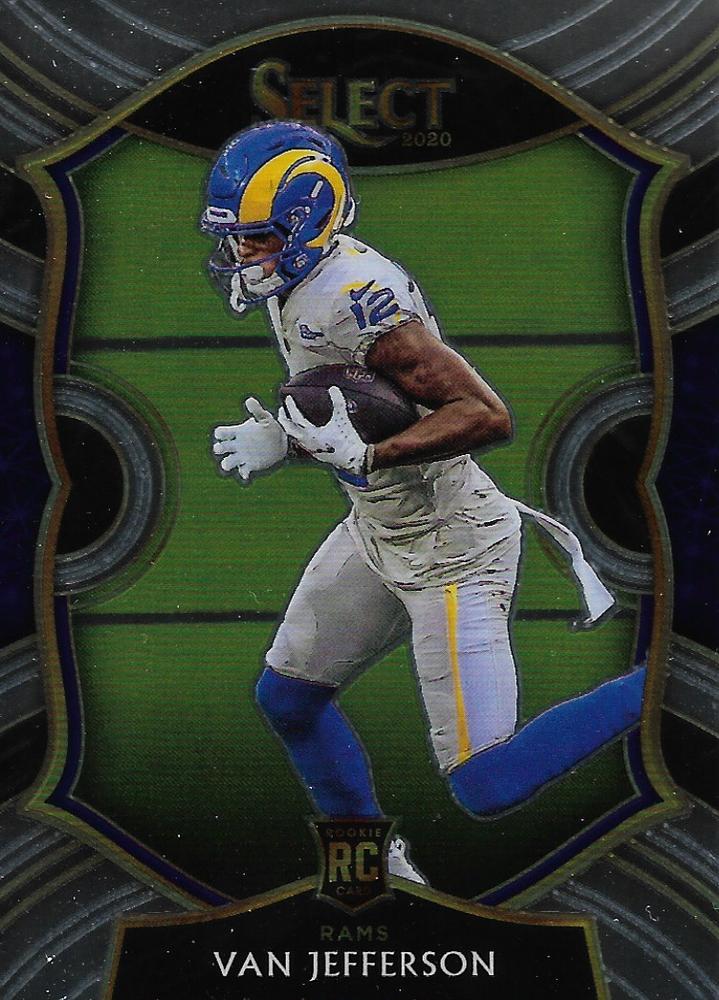 Van Jefferson #71 Los Angeles Rams | 2020 Panini Select |  | NFL Football