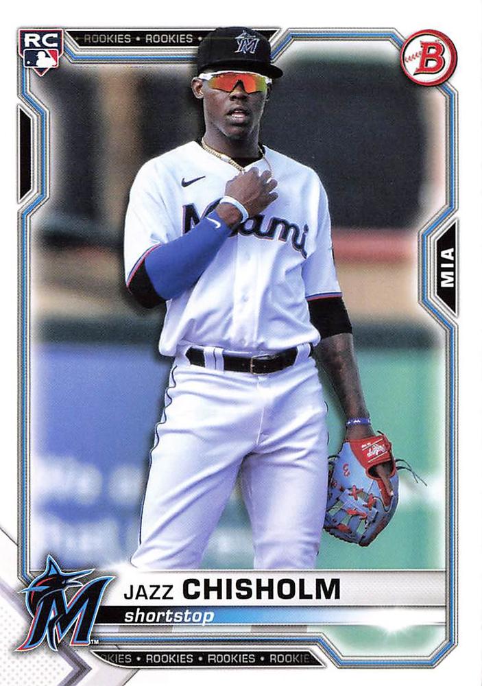 Jazz Chisholm #71 Miami Marlins | 2021 Bowman