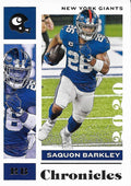 Saquon Barkley #71 New York Giants | 2020 Panini Chronicles |  | NFL Football
