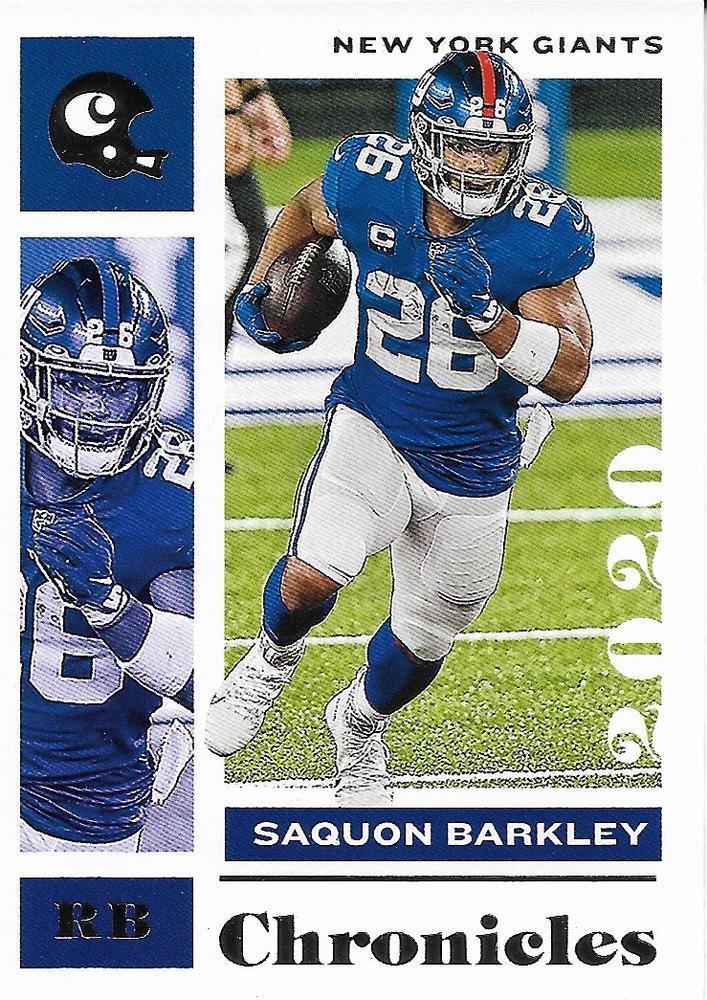 Saquon Barkley #71 New York Giants | 2020 Panini Chronicles |  | NFL Football