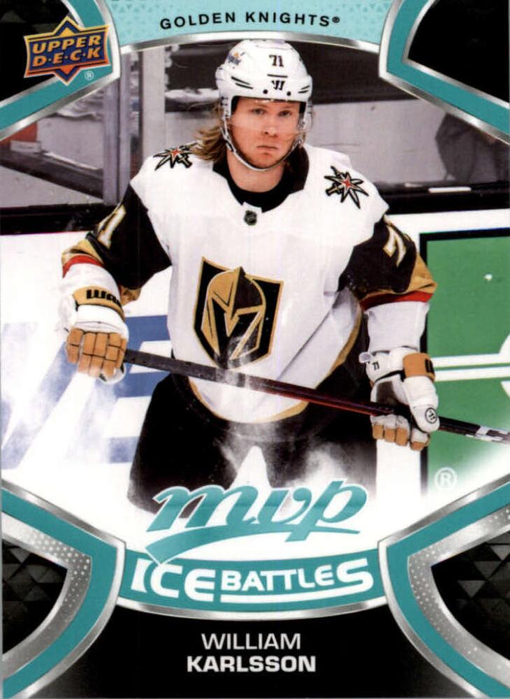 William Karlsson #71 Vegas Golden Knights | 2021-22 Upper Deck MVP Ice Battles